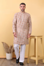 Traditional Kurta for Men - Khadi Linen Ethnic Wear India