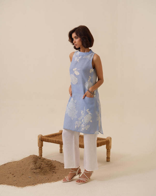 Genda Glam Printed Kurta