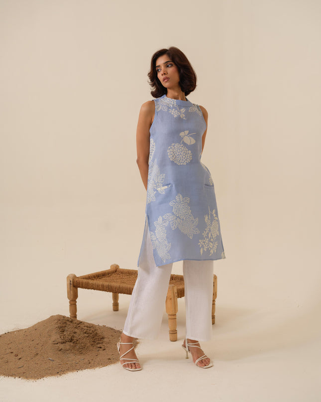 Genda Glam Printed Kurta