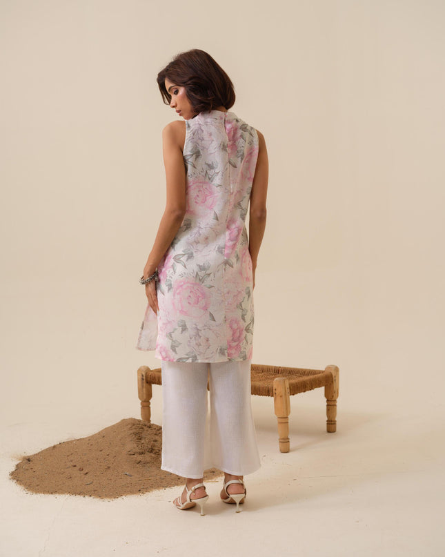 Barbie Drop Floral Printed Kurta