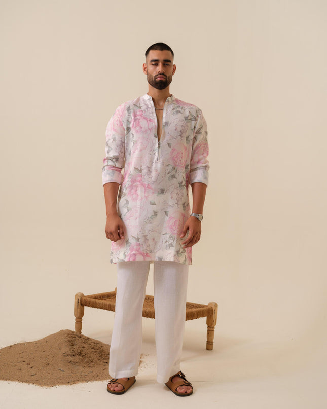 Raees Vibes - Men's Floral Kurta | Khadidhaga