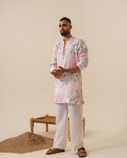 Raees Vibes - Men's Floral Kurta | Khadidhaga