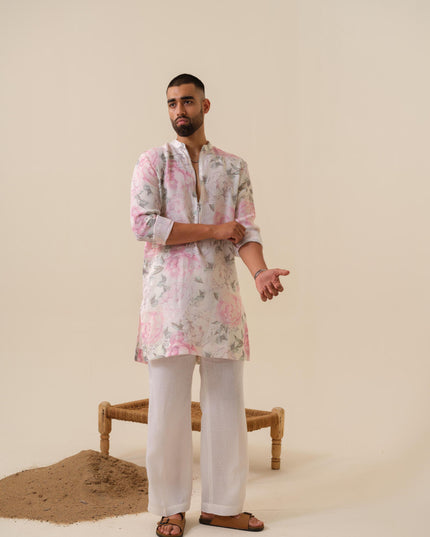 Raees Vibes - Men's Floral Kurta | Khadidhaga