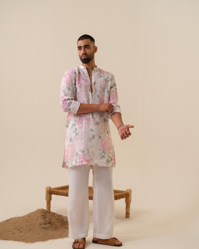 Raees Vibes - Men's Floral Kurta | Khadidhaga