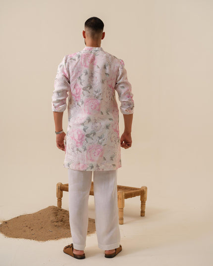 Raees Vibes - Men's Floral Kurta | Khadidhaga