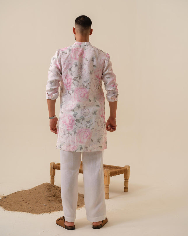 Raees Vibes - Men's Floral Kurta | Khadidhaga
