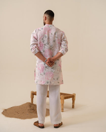 Raees Vibes - Men's Floral Kurta | Khadidhaga