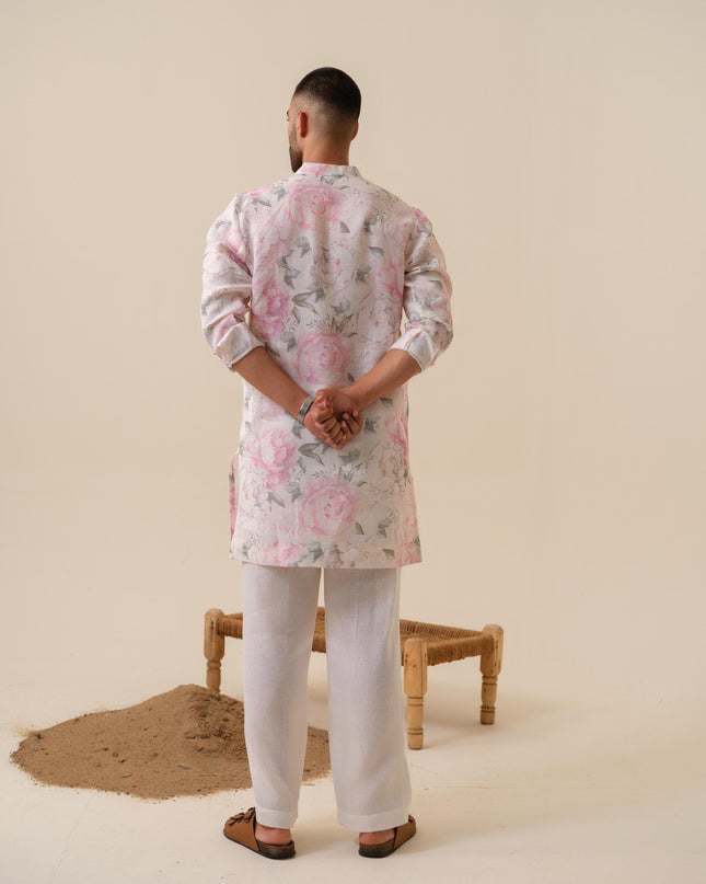Raees Vibes - Men's Floral Kurta | Khadidhaga