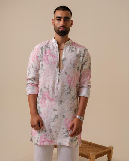 Raees Vibes - Men's Floral Kurta | Khadidhaga