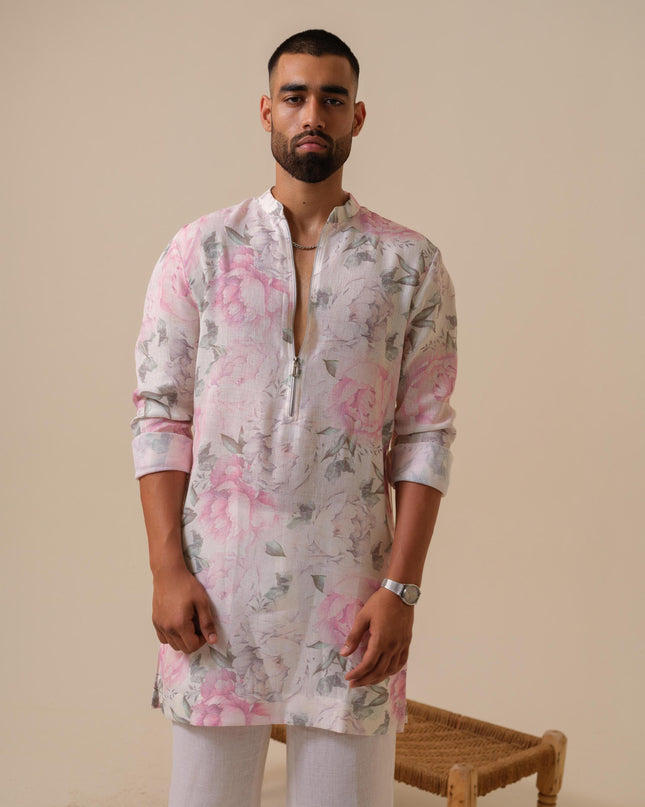 Raees Vibes - Men's Floral Kurta | Khadidhaga