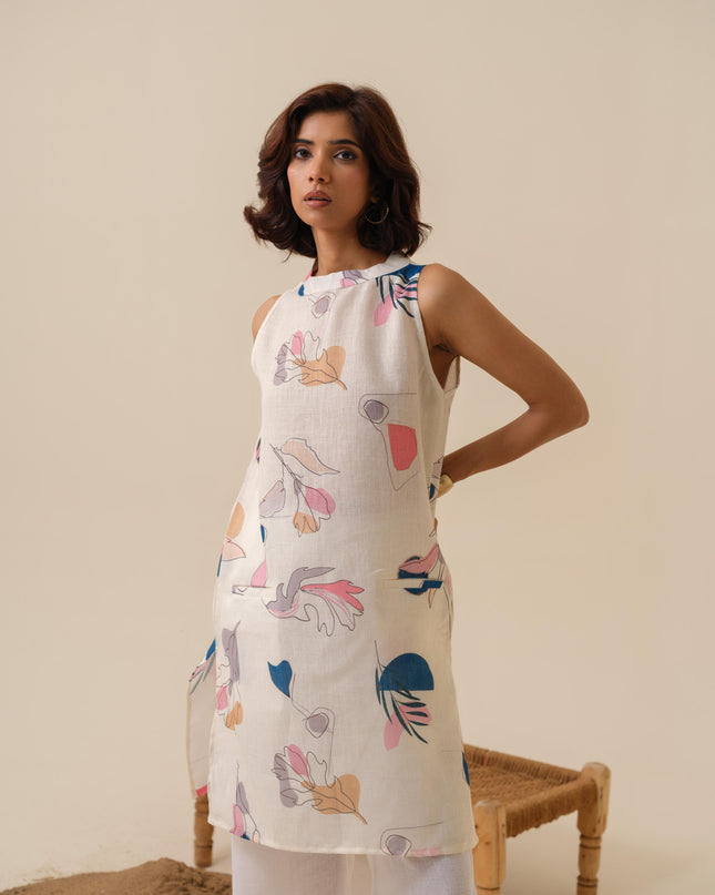 Desi Dazzle Abstract Printed Kurta