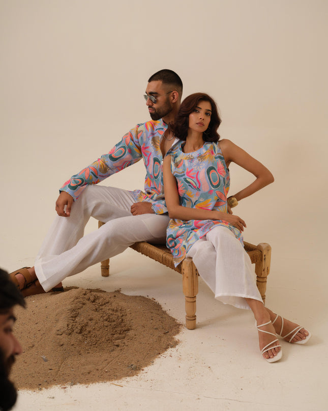 Printed Patiala & Swag Saheli