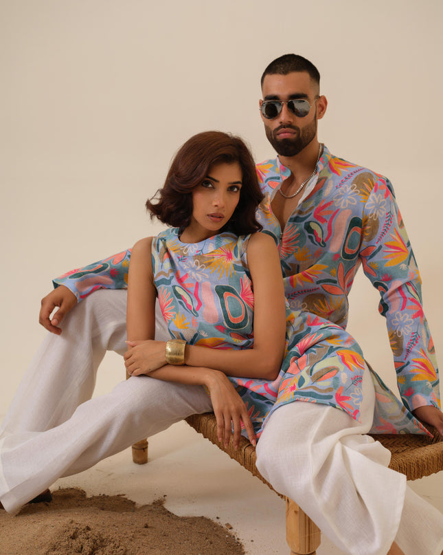 Printed Patiala & Swag Saheli