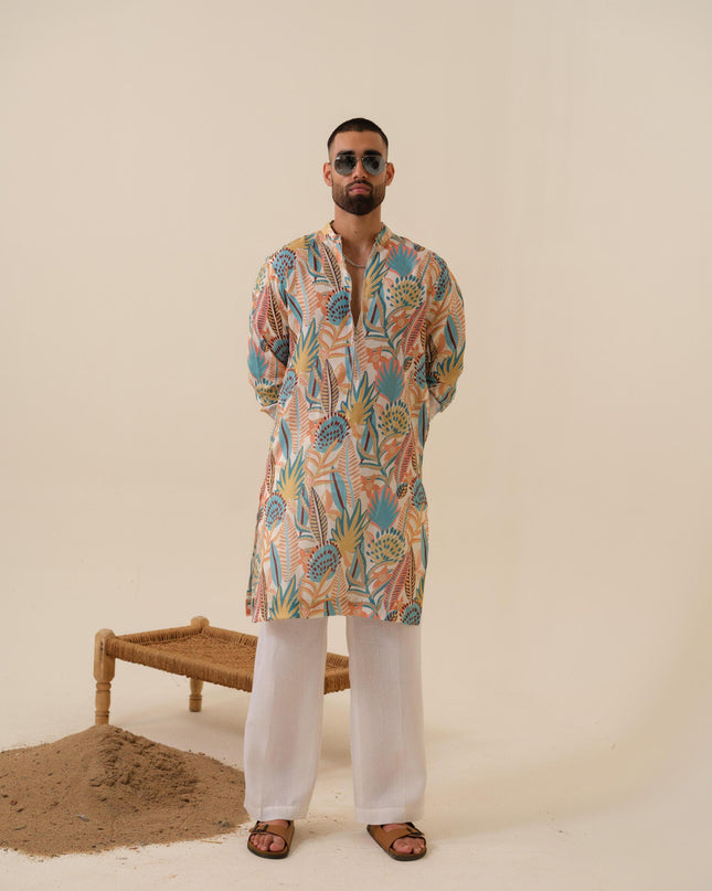 Jalwa Jatt Printed Kurta