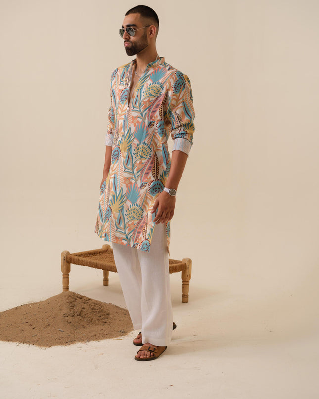 Jalwa Jatt Printed Kurta