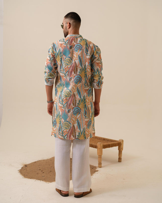 Jalwa Jatt Printed Kurta