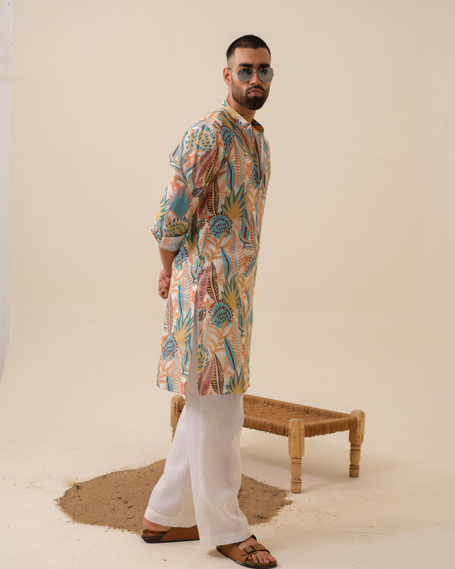 Jalwa Jatt Printed Kurta