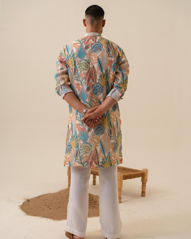 Jalwa Jatt Printed Kurta