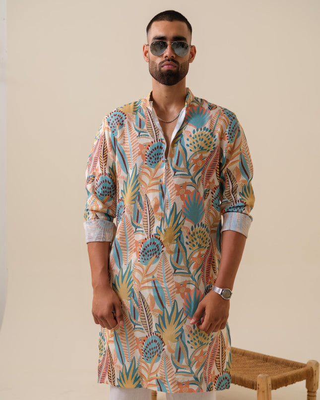 Jalwa Jatt Printed Kurta