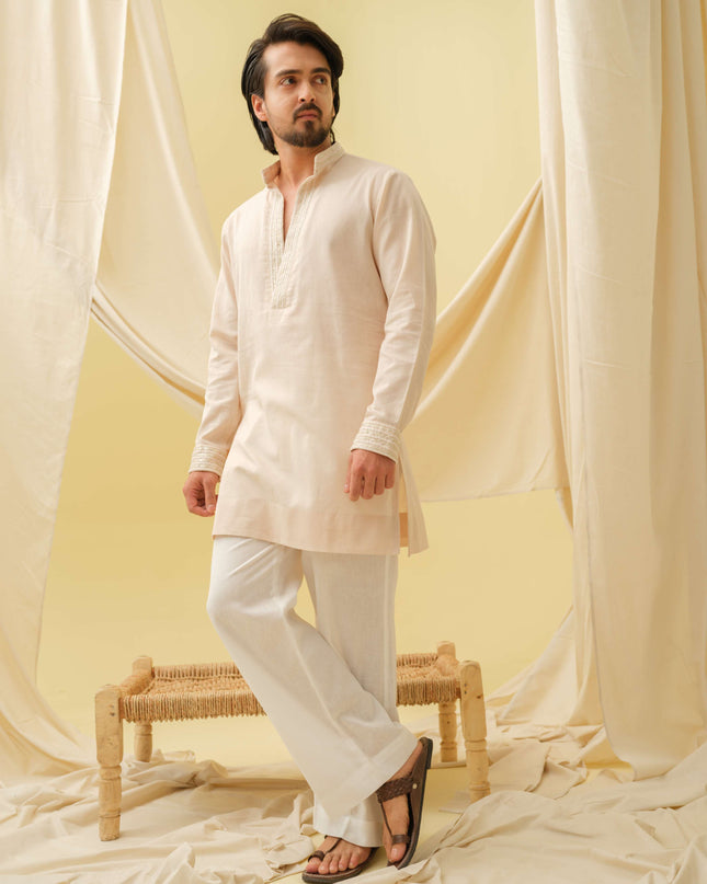 Urban Nawab Kurta (Beige)