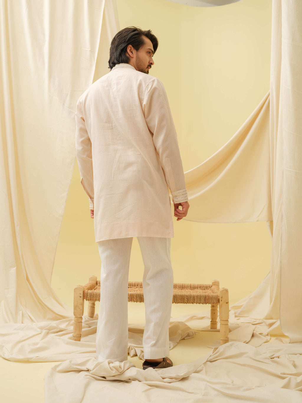 Urban Nawab Kurta (Beige)