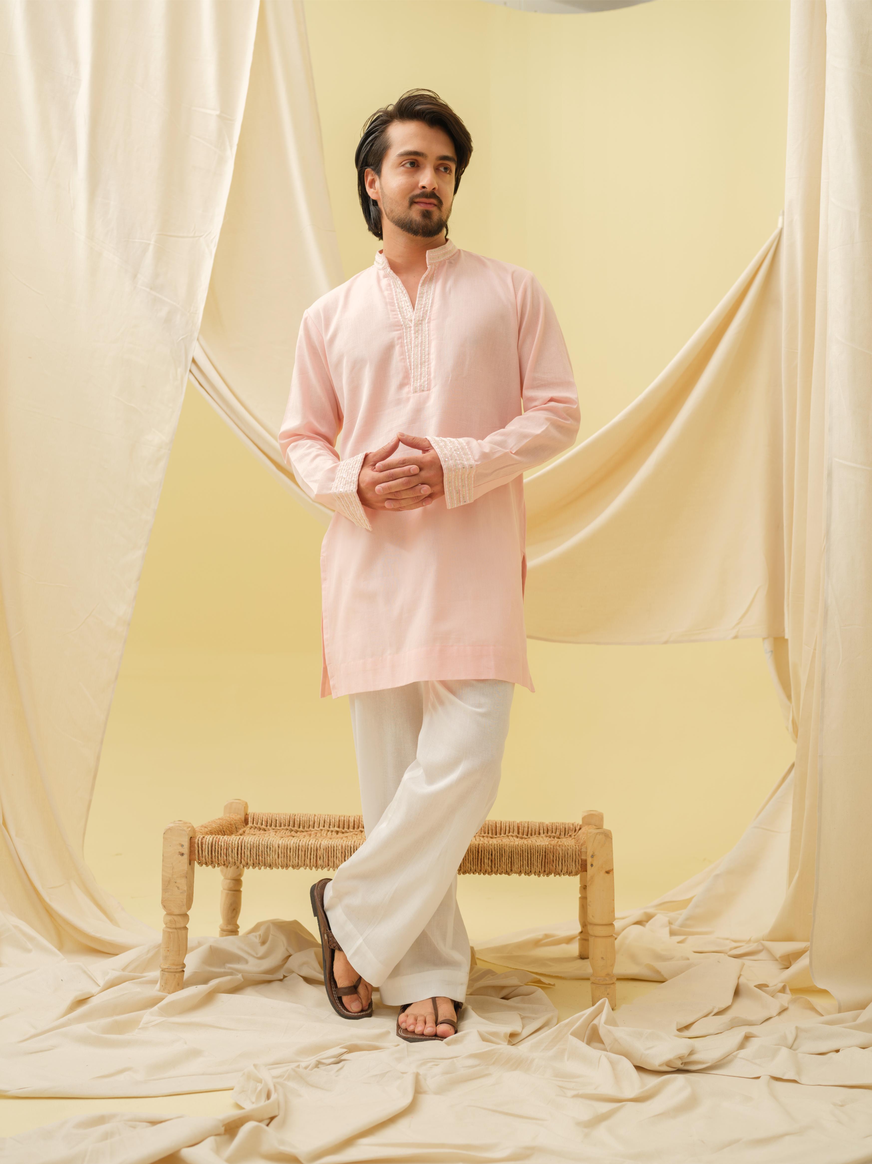 Urban Nawab Kurta (Pink)