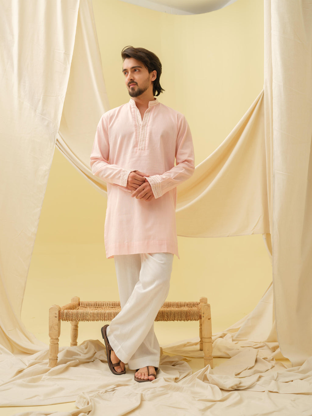 Urban Nawab Kurta (Pink)