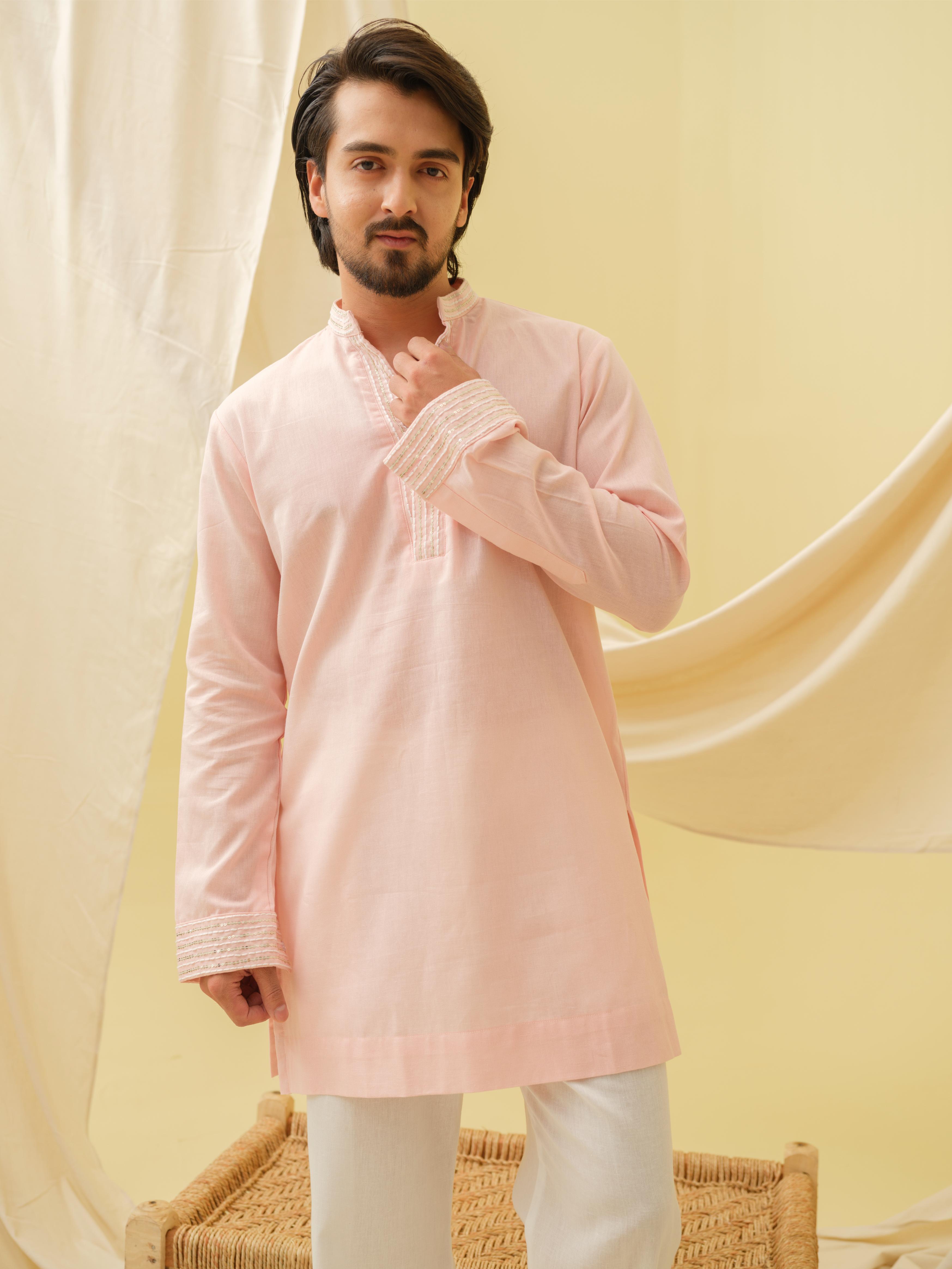 Urban Nawab Kurta (Pink)