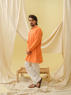 Urban Nawab Kurta (Orange)