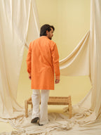 Urban Nawab Kurta (Orange)
