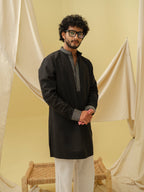 Urban Nawab Kurta (Black)