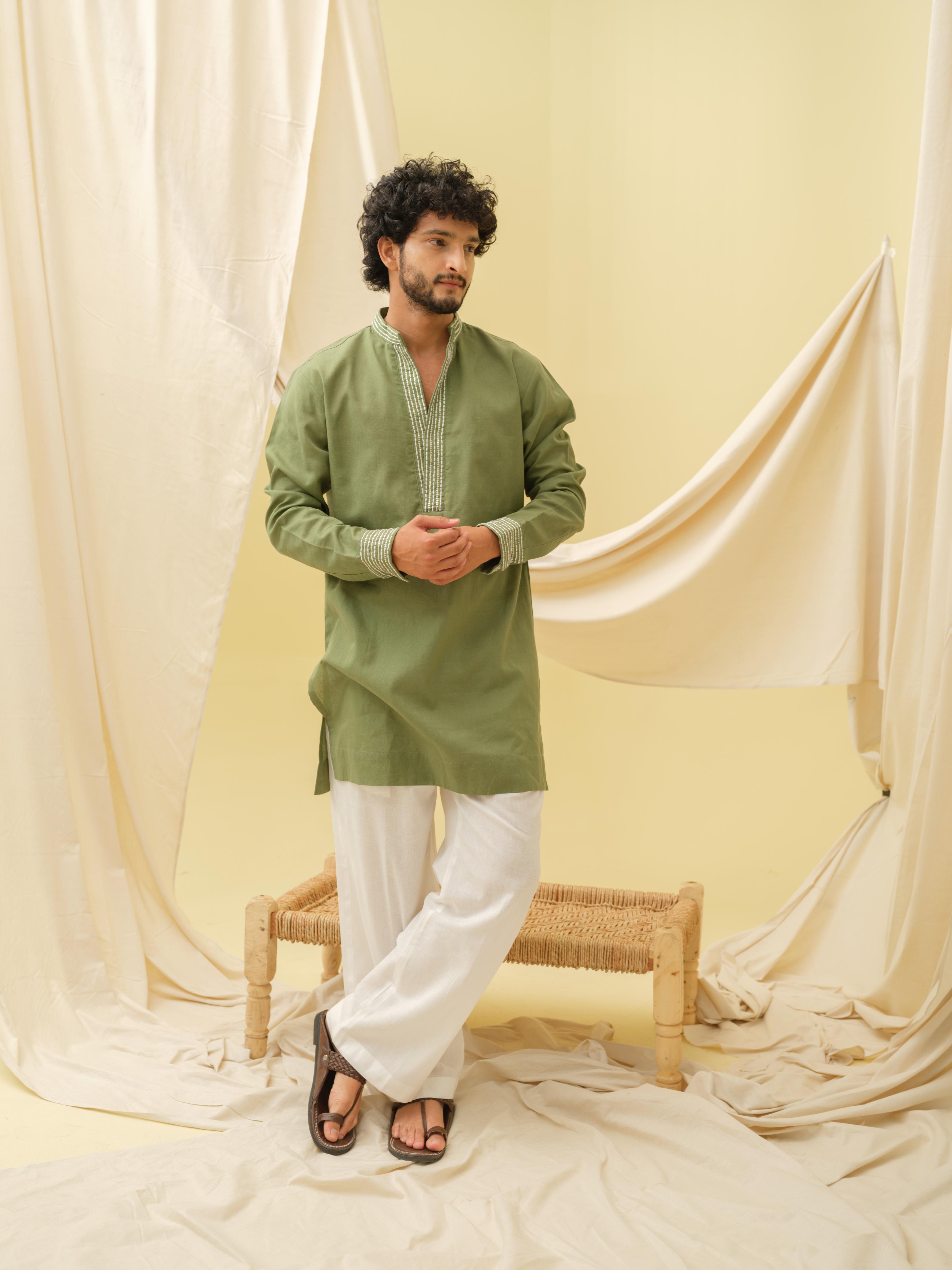Urban Nawab Kurta (Green)