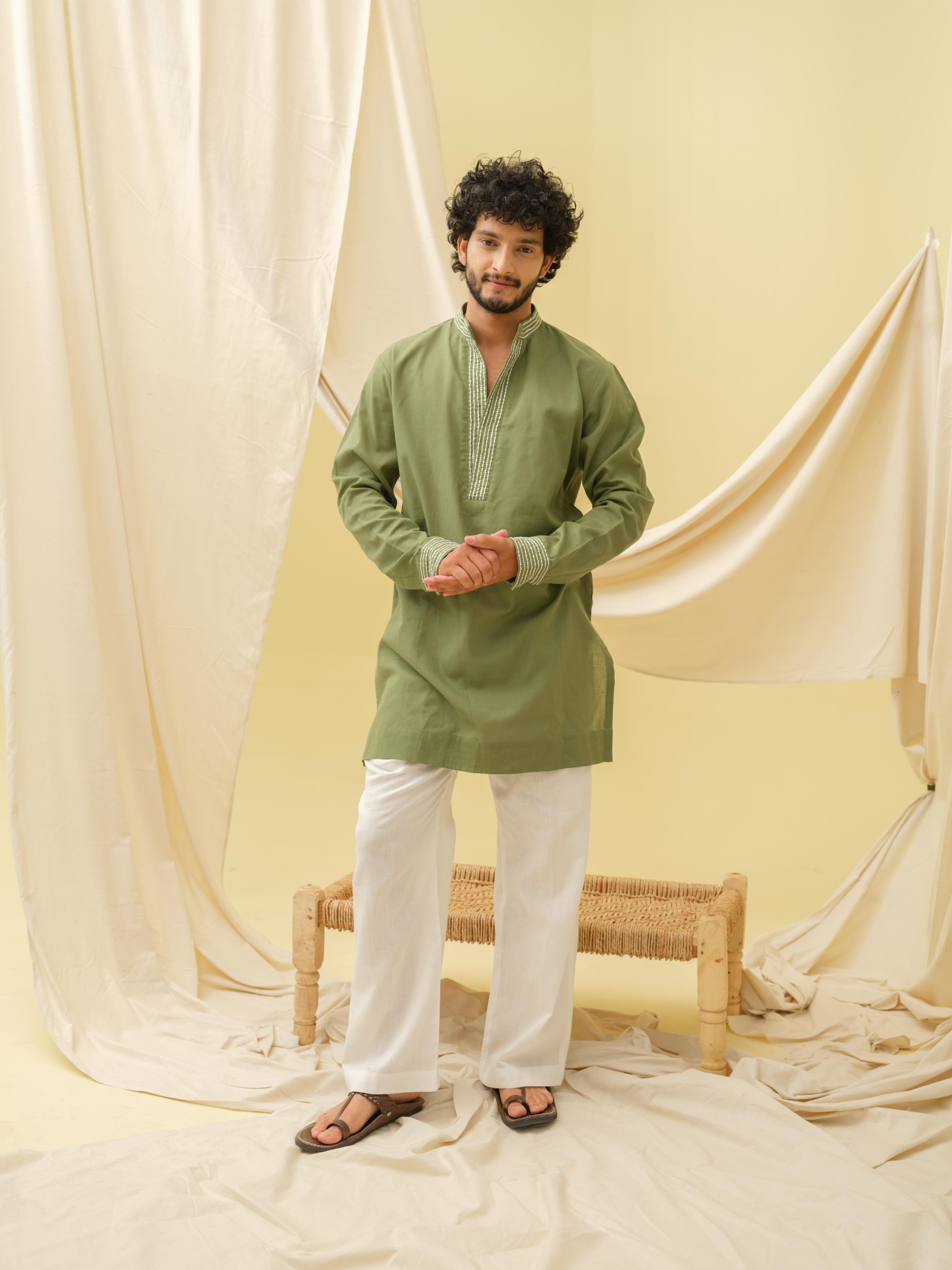 Urban Nawab Kurta (Green)