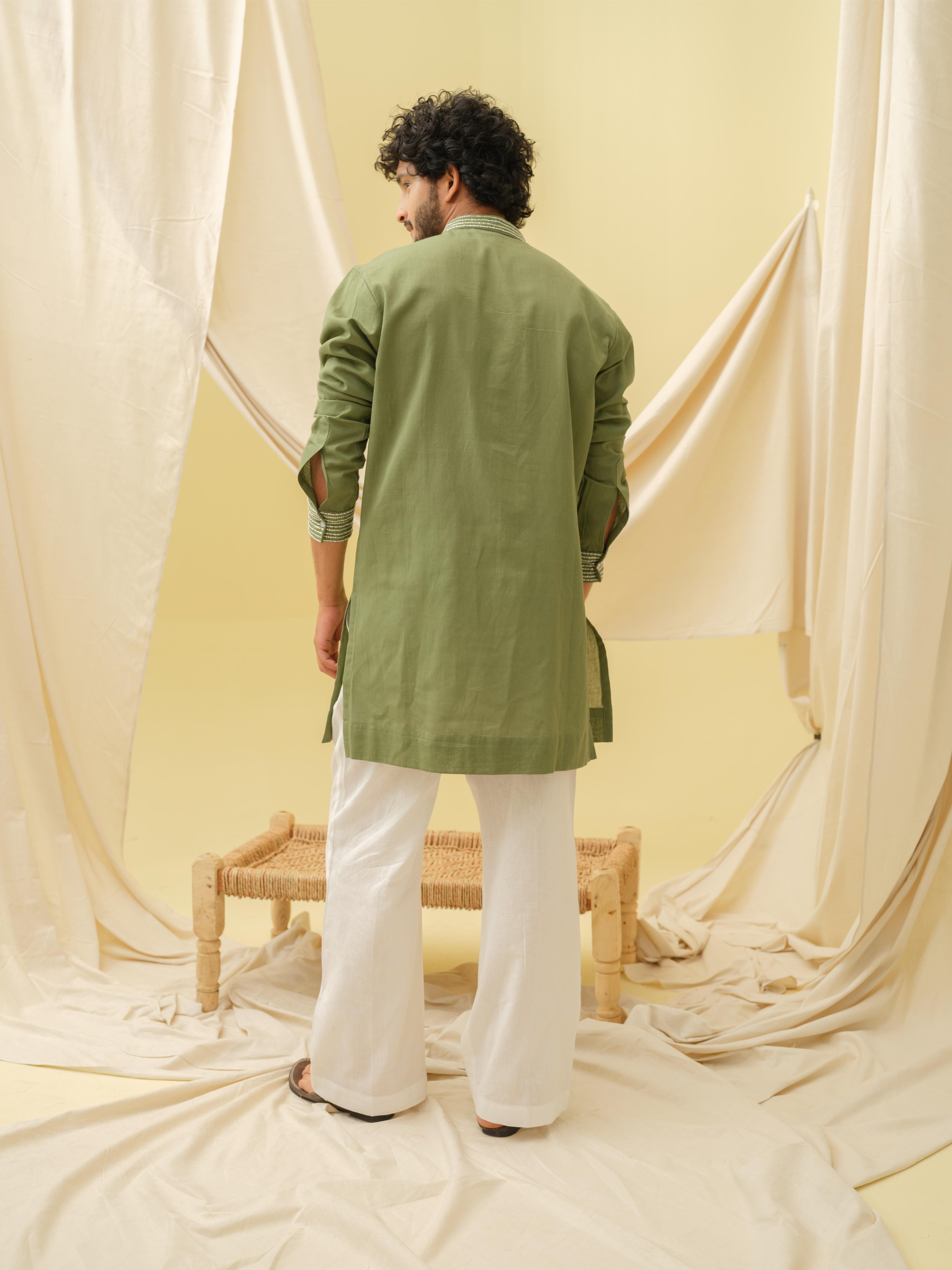 Urban Nawab Kurta (Green)