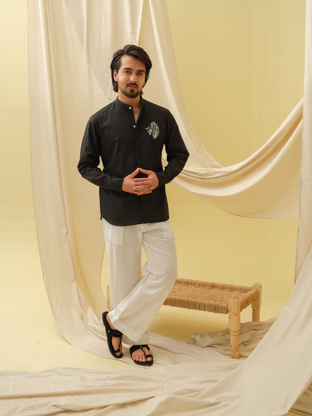 Urban Virasat Shirt with Motif