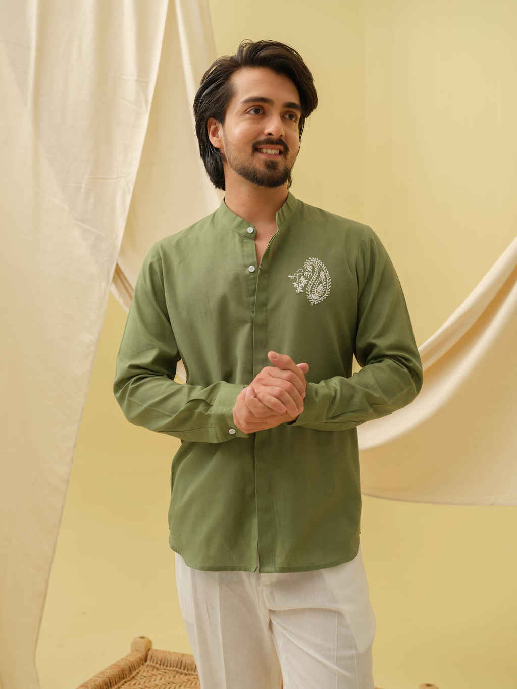 Urban Virasat Shirt with Motif