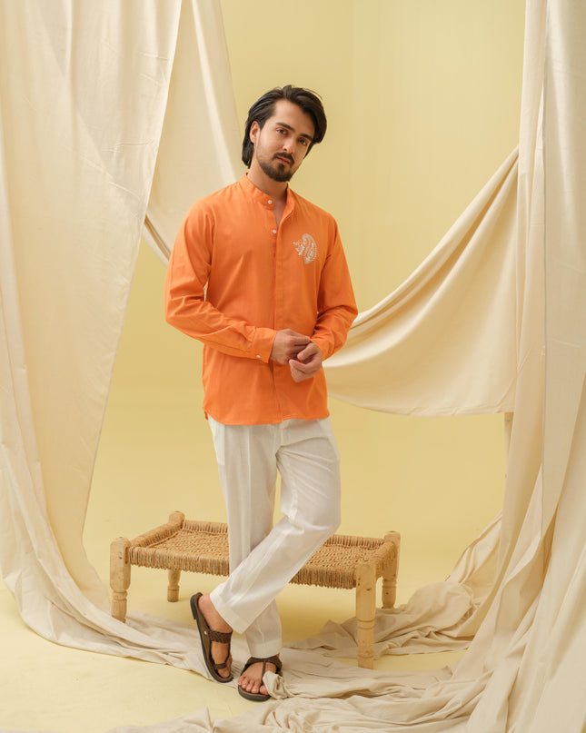 Urban Virasat Shirt with Motif