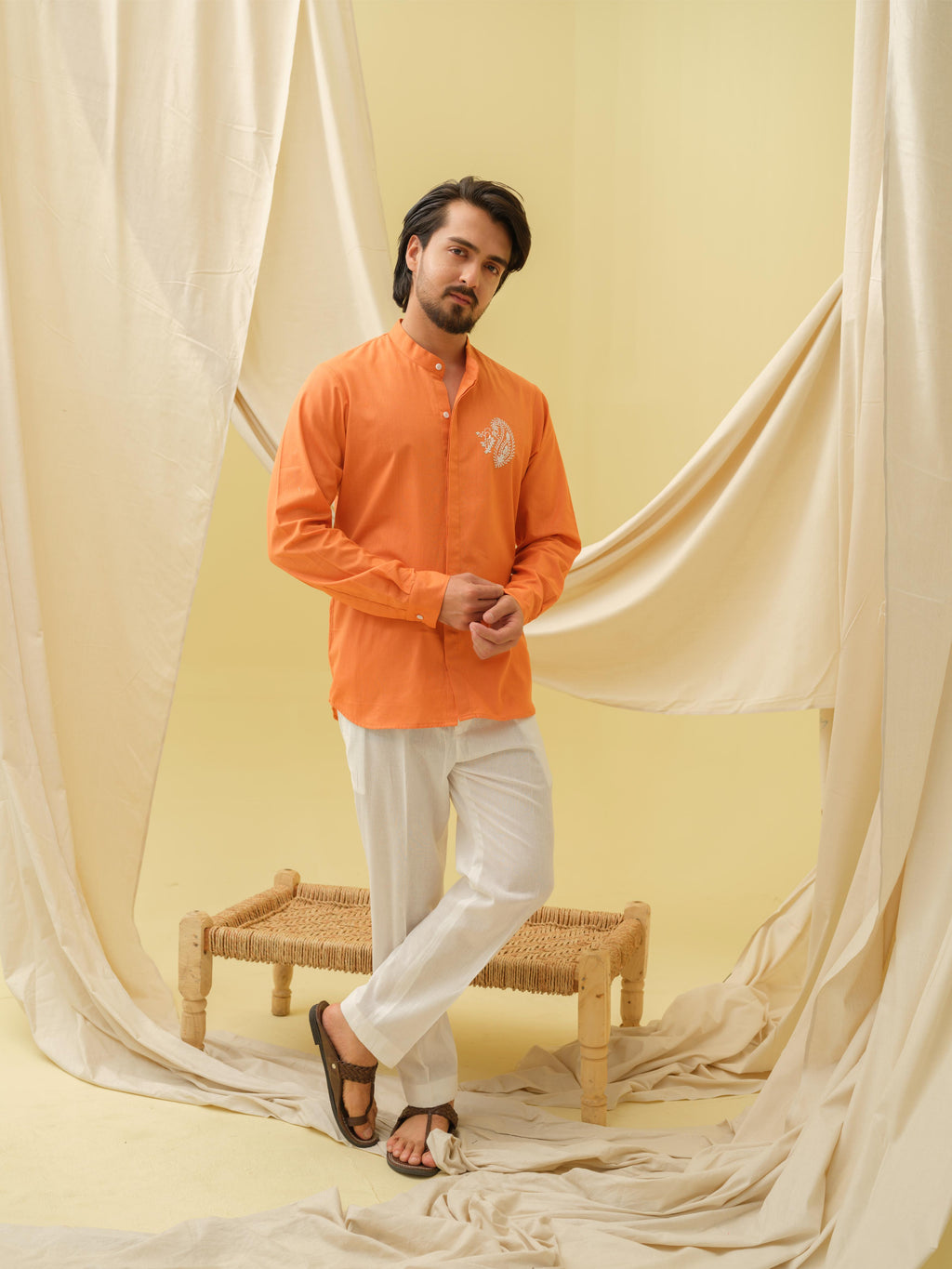 Urban Virasat Shirt with Motif