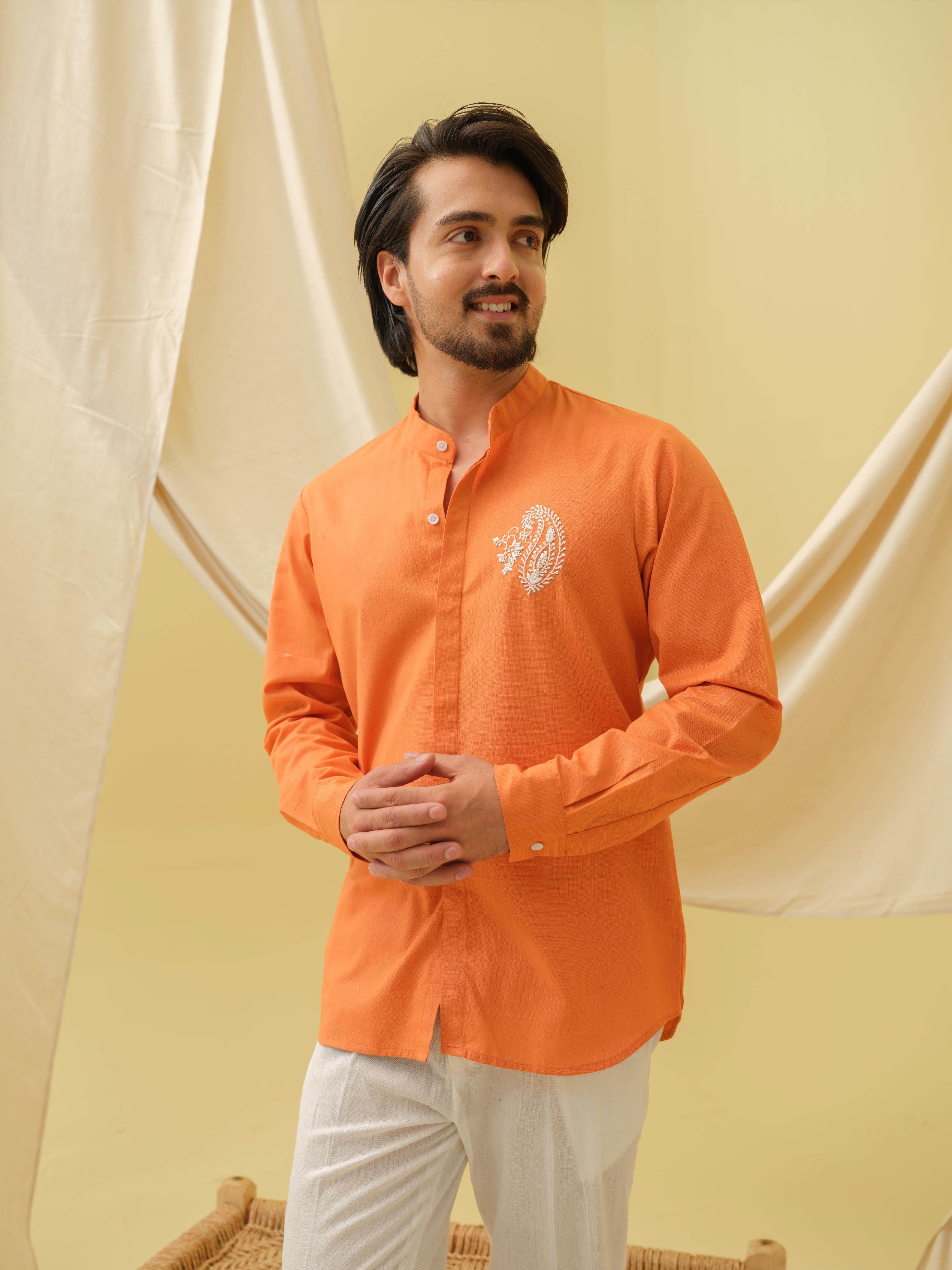 Urban Virasat Shirt with Motif