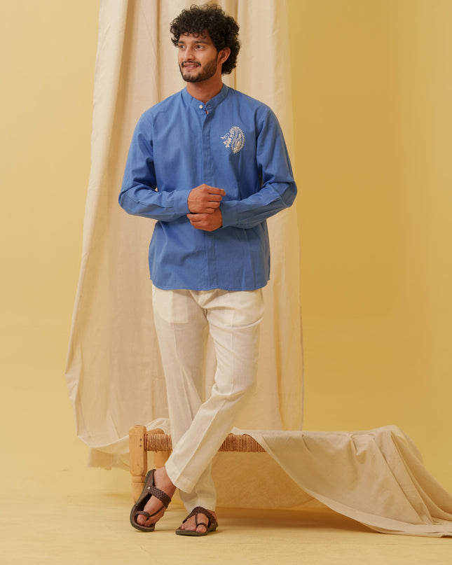 Urban Virasat Shirt with Motif