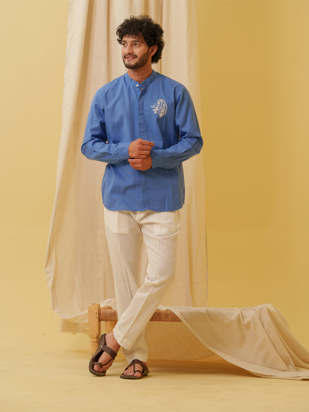 Urban Virasat Shirt with Motif