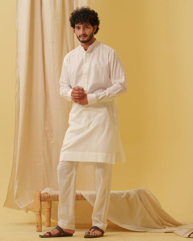 Urban Nawab Kurta (White)