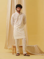 Urban Nawab Kurta (White)