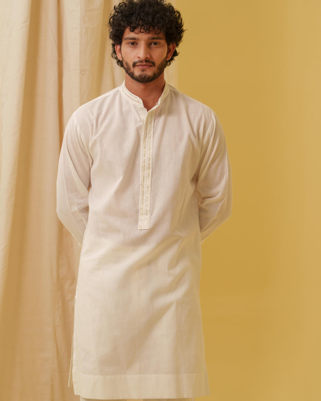 Urban Nawab Kurta (White)