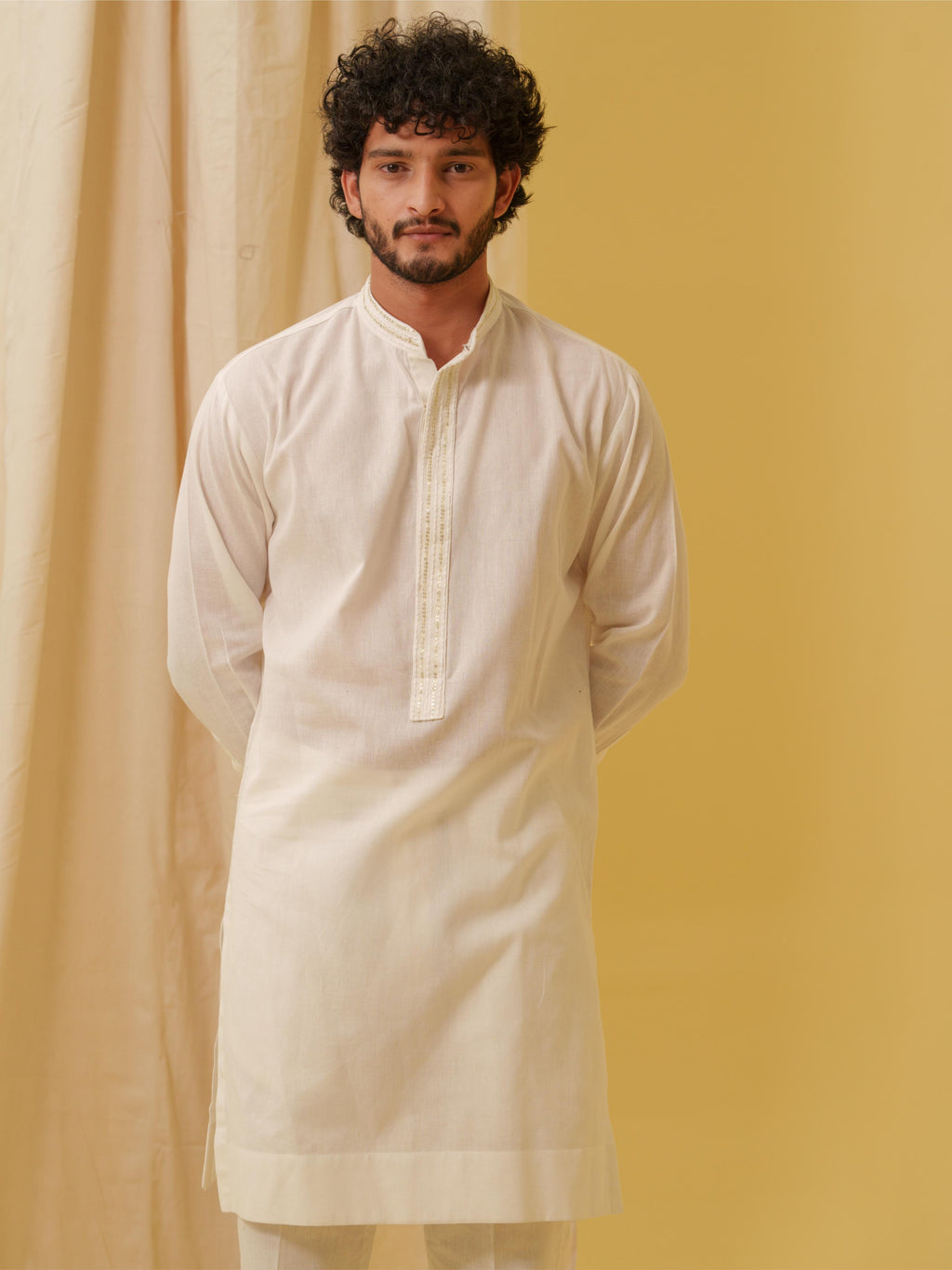 Urban Nawab Kurta (White)