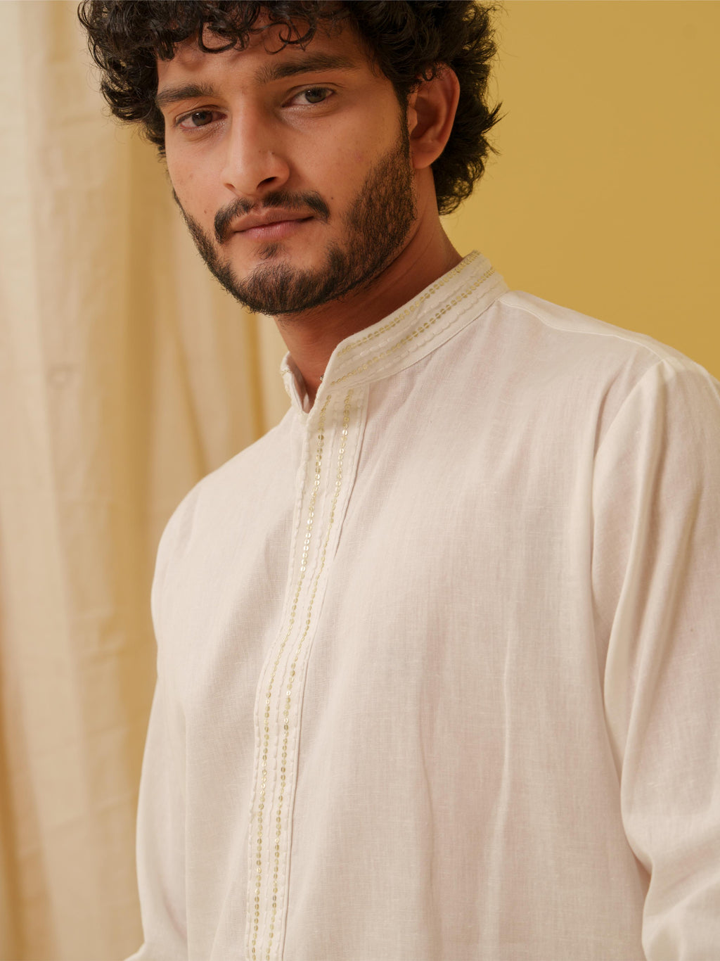 Urban Nawab Kurta (White)