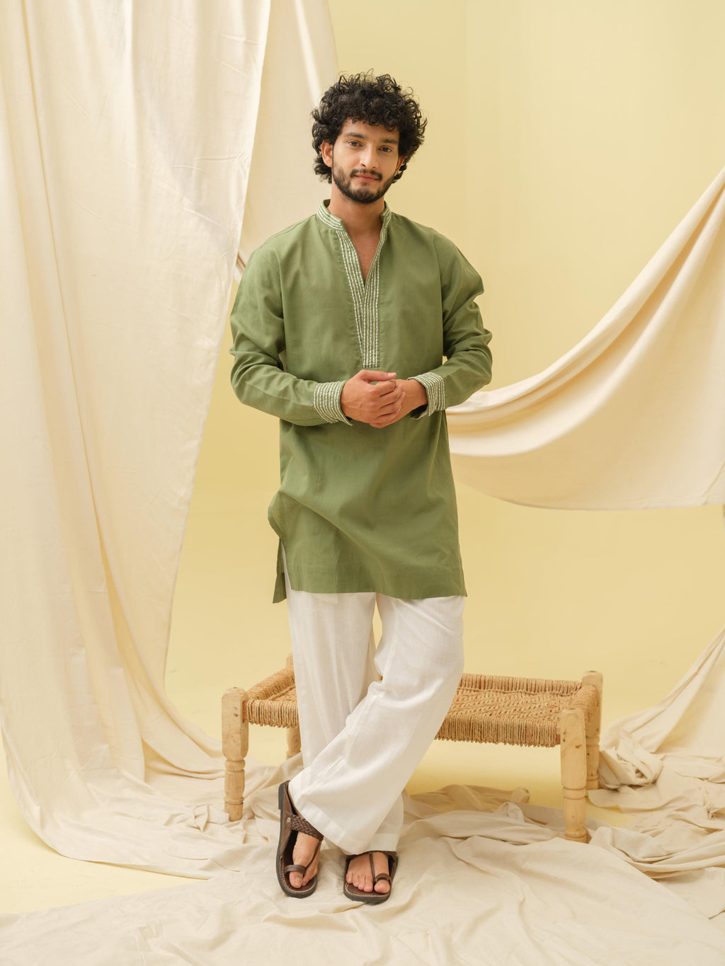 Urban Nawab Kurta (Green)