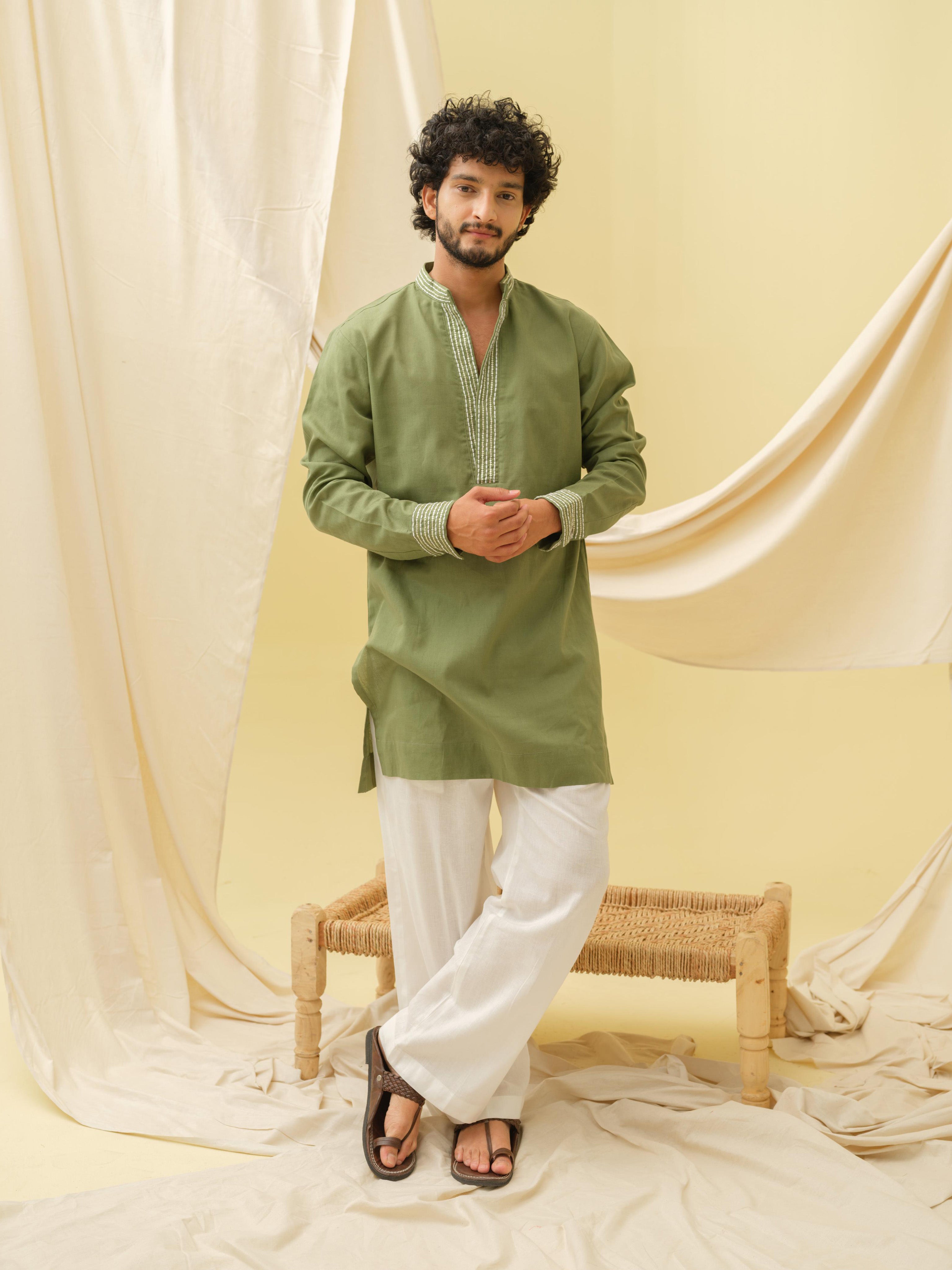 Urban Nawab Kurta (Green)