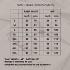 Men's Wide Bottom Pant