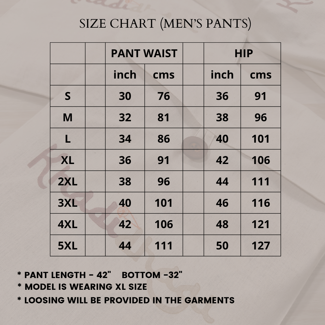 Men's Wide Bottom Pant